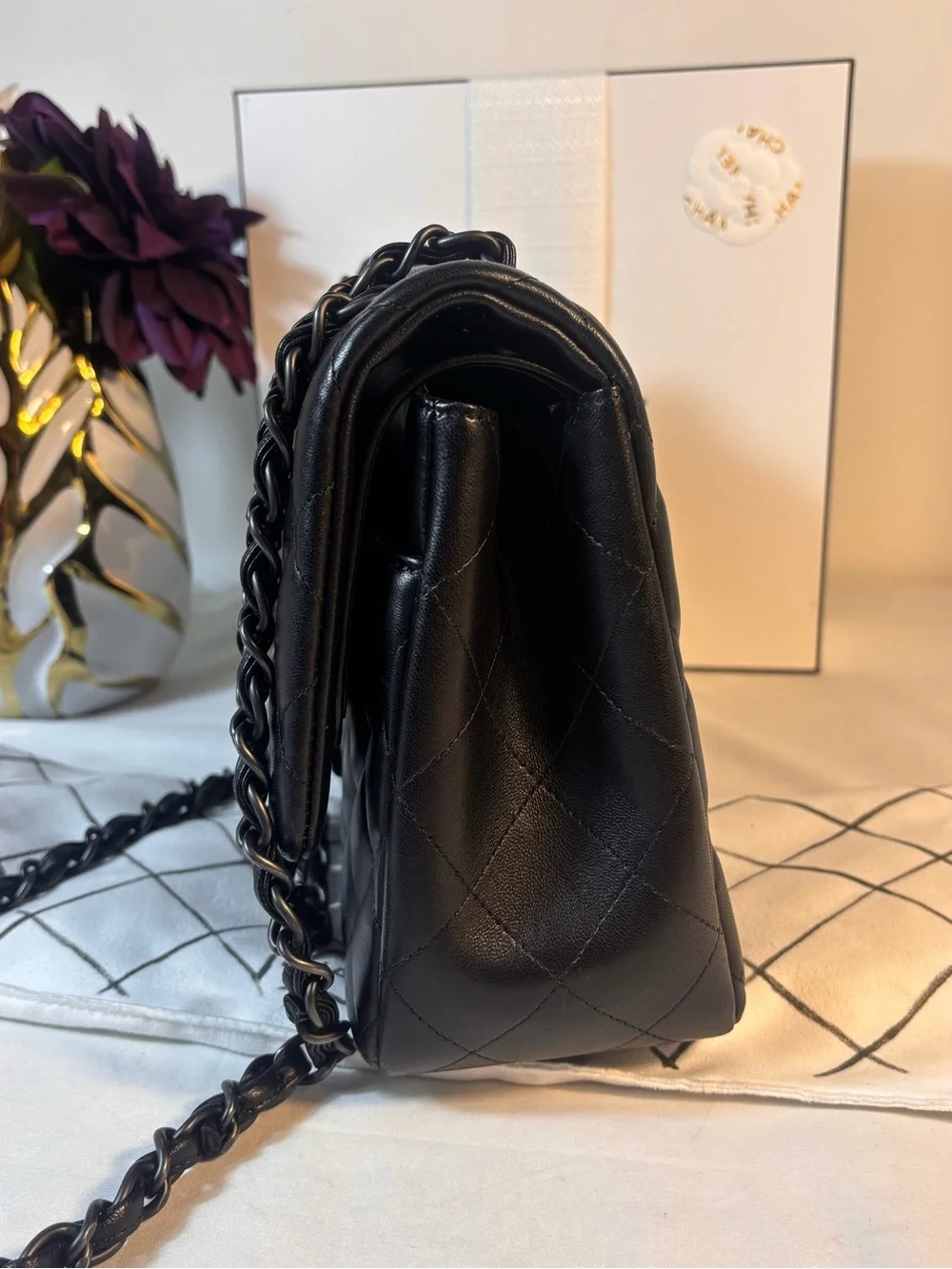 Chanel Jumbo Classic Double Flap So Black